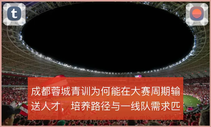 成都蓉城青训为何能在大赛周期输送人才,培养路径与一线队需求匹配